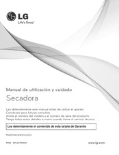 LG RC8041C3 Manual De Utilización Y Cuidado