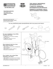 Delta ZURA 3574-SSMPU-DST Instrucciones De Instalación