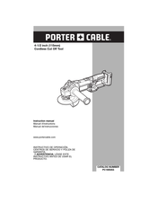 Porter & Cable PC1800AG Manual De Instrucciones