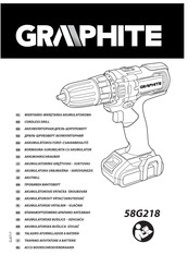 GRAPHITE 58G218 Instrucciones De Uso