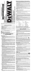 DeWalt DC385 Manual De Instrucciones