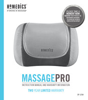 HoMedics MASSAGE PRO Manual De Instrucciones E Información Sobre La Garantia