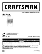 Craftsman CMXGBAM1413942 Manual De Instrucciones