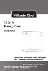 Magic Chef MCB17CHW Manual Del Usuario