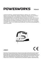 Powerworks JSM401 Manual Del Operario