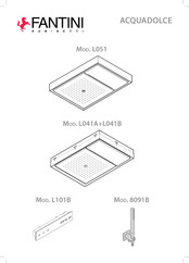 Fantini Rubinetti ACQUADOLCE L101B Manual De Instrucciones