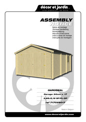 Décor et Jardin GARODEAL 71702S017 Instrucciones De Montaje