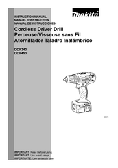 Makita DDF453SYE Manual De Instrucciones