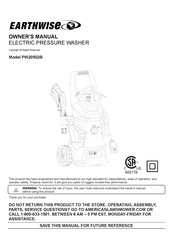 EarthWise PW20502B Manual Del Propietário