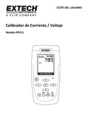 flir EXTECH INSTRUMENTS PRC15 Guia Del Usuario