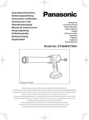 Panasonic EY3640LS1S Manual De Instrucciones