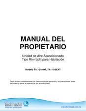 TechnoAir TA-1018EXT Manual Del Propietário