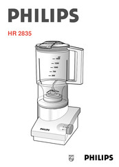 Philips HR 2835 Manual Del Usuario