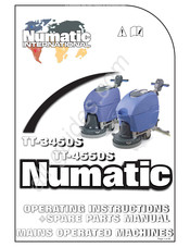 Numatic TT-4550S Manual De Instrucciones