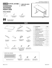 Uline H-9179 Instrucciones De Ensamble