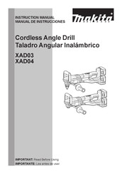 Makita XAD04PT Manual De Instrucciones