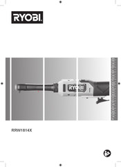 Ryobi RRW1814X-0 Manual Del Usuario