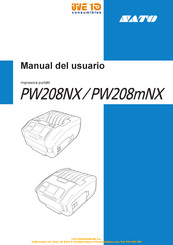 SATO PW208mNX Manual Del Usuario