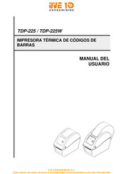 TSC TDP-225W Manual Del Usuario