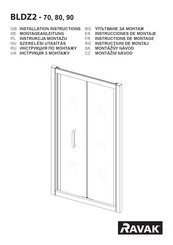 RAVAK BLDZ 2-70 L/R Instrucciones De Montaje