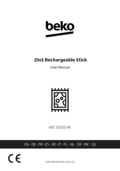 Beko VRT 71920 VR Manual Del Usuario