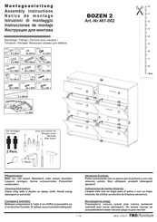 FMD Furniture 461-002 Instrucciones De Montaje