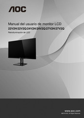 AOC 24V2Q Manual Del Usuario