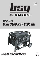 Omega BSG 3800 RE Manual De Instrucciones