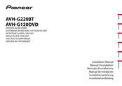 Pioneer AVH-G220BT Manual De Instalación