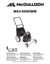 McCulloch M53-500CMW Manual De Las Instrucciones