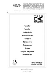 Team kalorik TKG TO 1020 Manual De Instrucciones