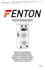 Fenton 178.545 Manual De Instrucciones