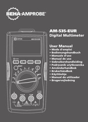 Beha-Amprobe AM-535-EUR Manual De Uso