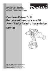 Makita DDF486R Manual De Instrucciones