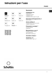 Sholtes TG 755 P XX Manual De Instrucciones