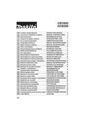 Makita DCB200BZ Manual De Instrucciones