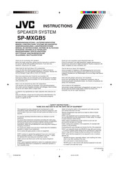 Jvc SP-MXGB5 Manual De Instrucciones