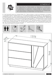 ML MEBLE LUMENS 07 Instrucciones De Montaje