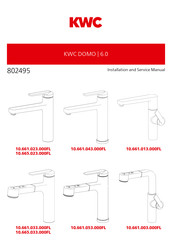 KWC DOMO 10.661.043.000FL Manual De Instalación Y Servicio