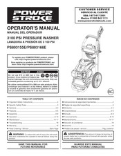 Power Stroke PS803155E Manual Del Operador