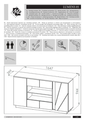 ML MEBLE LUMENS 05 Instrucción De Montaje