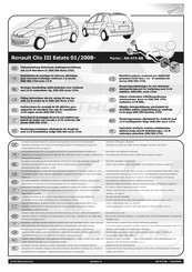 ECS Electronics RN-073-BB Instrucciones De Montaje