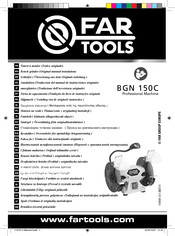 Far Tools BGN 150C Traduccion Del Manual De Instrucciones Originale