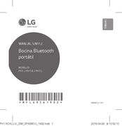 LG PH1 Manual Simple