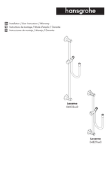 Hansgrohe Locarno 04832 Serie Instrucciones De Montaje / Manejo / Garantía