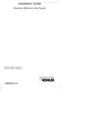 Kohler K-103B87-SANA-CP Guia De Instalacion