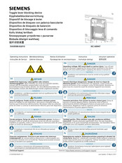 Siemens 3VA9588-0LB10 Instructivo