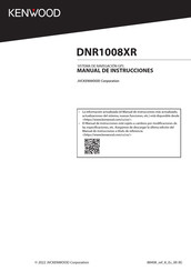 Kenwood DNR1008XR Manual De Instrucciones