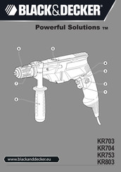 Black and Decker KR753 Traducción De Las Instrucciones Originales