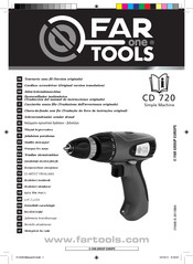 Far Tools CD 720 Traduccion Del Manual De Instrucciones Originales